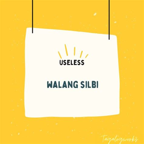 worthless tagalog